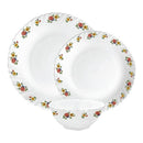 La Opala W & L Petite Roses Dinner Set 18 Pieces