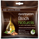 Garnier Black Naturals Natural Brown 4.0 Hair Colour: 20 ml