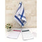 Glass Cloth Towel White 220 GSM - 58x58 cm 3 Units