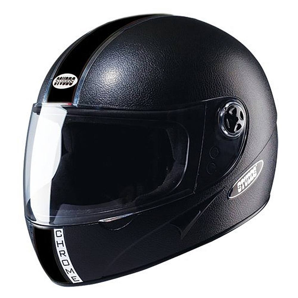 Studds Chrome Eco Full Face Helmet 580 mm - Black Size L