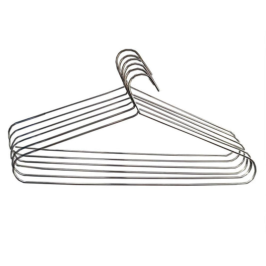 Stainless Steel Hanger 6 Pieces