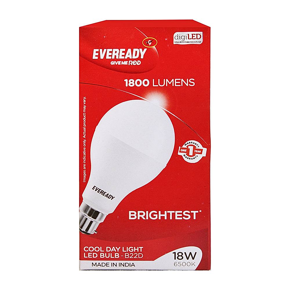 Eveready White LED Bulb B22 6500k 18 W