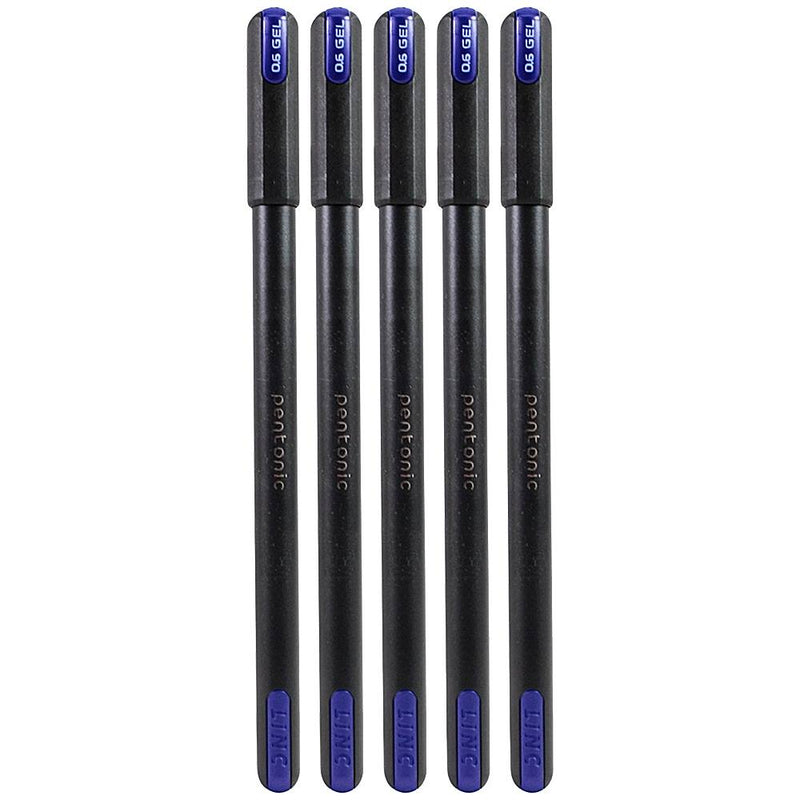 Linc Pentonic Blue Gel Pen 5 Pieces