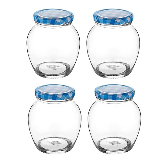 Yera Lucia Jar Glass Jars - 245 ml 4 Pieces