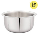 Trupti Stainless Steel Triply Tope - 22 cm 3.9 Litres