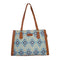 Misswish Women's Printed Hand Bag - Blue 1 Unit