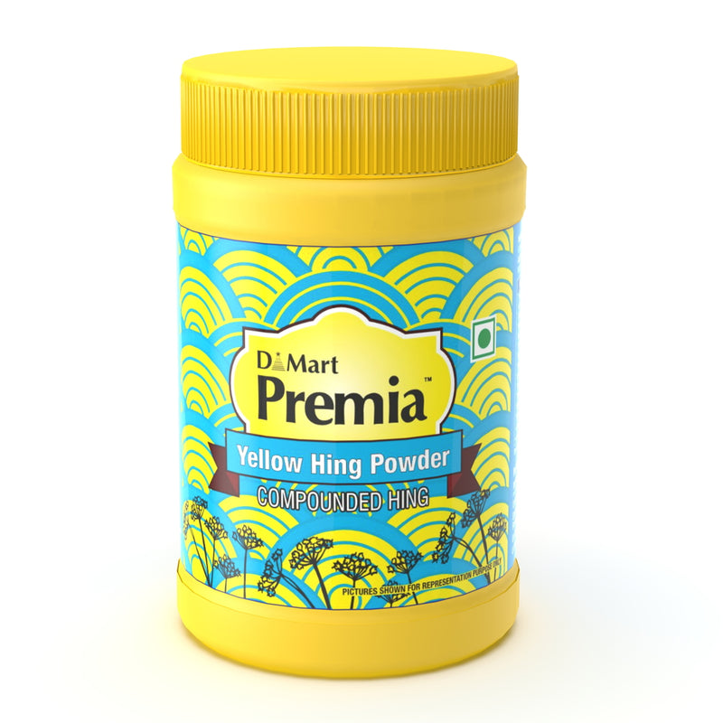 DMart Premia Yellow Hing Powder: 100 gms