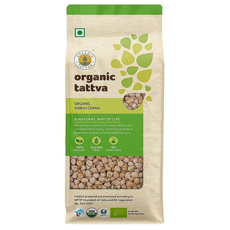 Organic Tattva Kabuli Chana: 500 gms