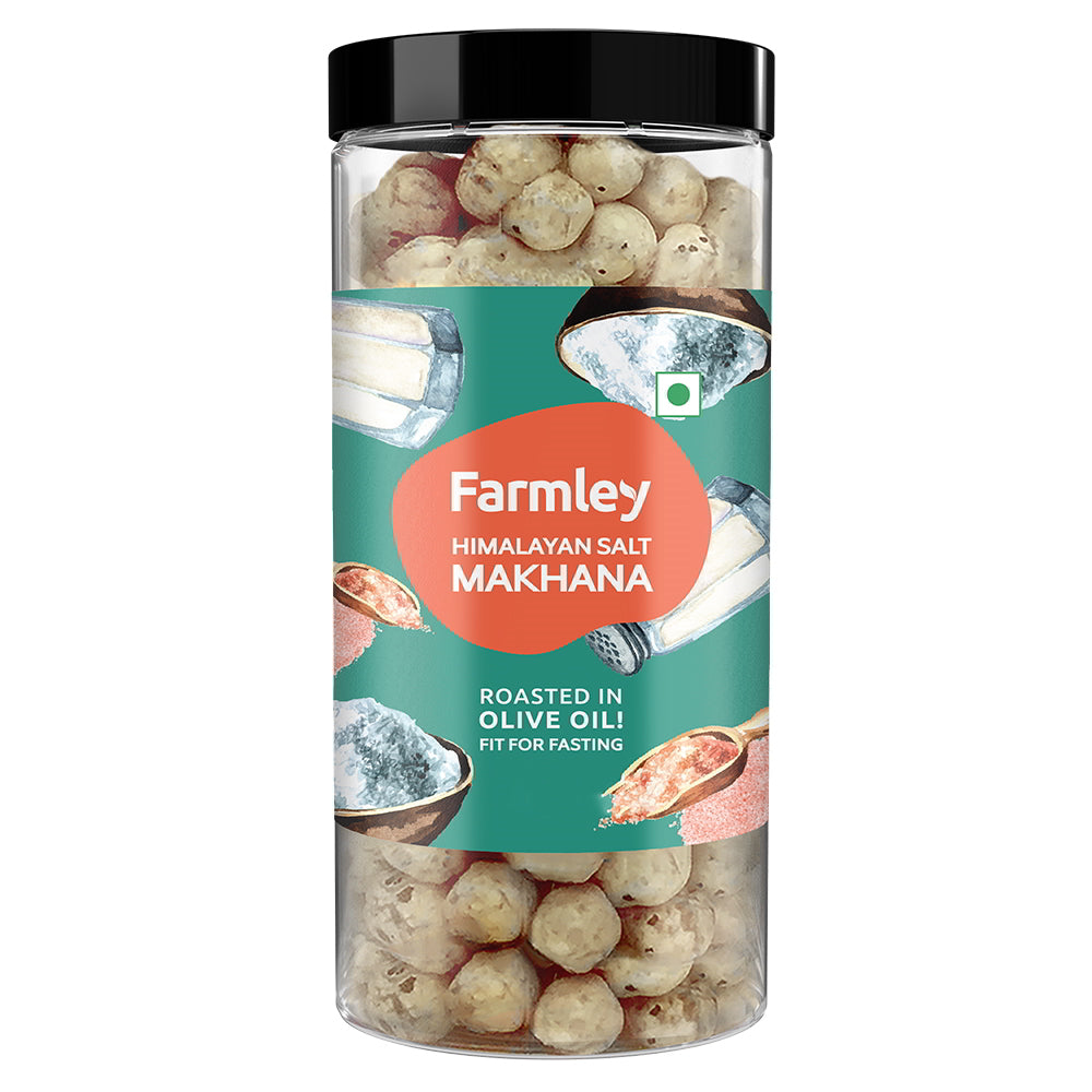 Farmley Himalayan Salted Makhana Jar: 83 gms