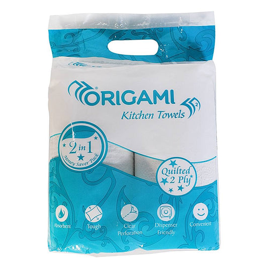 Origami So Soft Godya 2-In-1 Kitchen Tissue Towel 2 Units