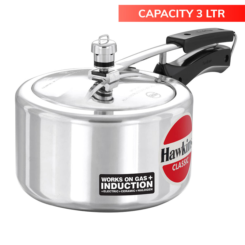 Hawkins Classic Induction Pressure Cooker (ICL3W) 3 Litres