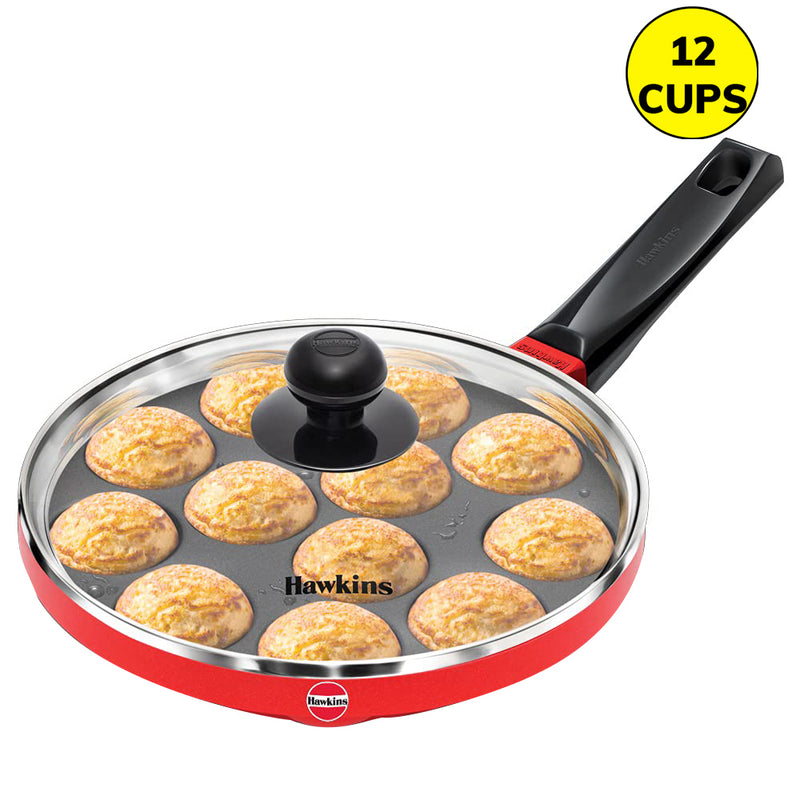 Hawkins Die Cast Appe Pan With Glass Lid (NAPE22G) 12 Cups