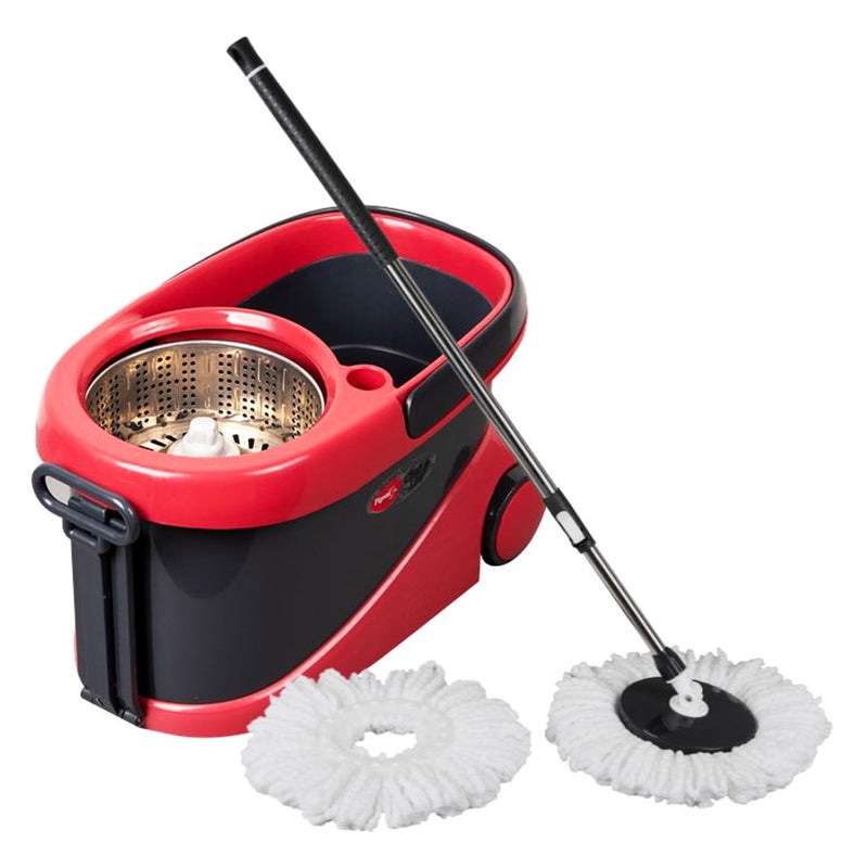 Pigeon Sparkle Spin Mop Stainless Steel Wringer with wheel 1 Unit