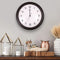 Ajanta Wooden Analog Wall Clock 7607 - 29.5x29.5x5.0 cm Brown