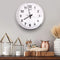 Ajanta Office Analog Wall Clock Silent Mechanism 397 - 32.3x32.3x4.7cm White