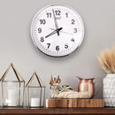 Ajanta Office Analog Wall Clock Silent Mechanism 397 - 32.3x32.3x4.7cm White