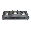 Prestige Magic Plus Glass Top Gas Stove 3 Burners