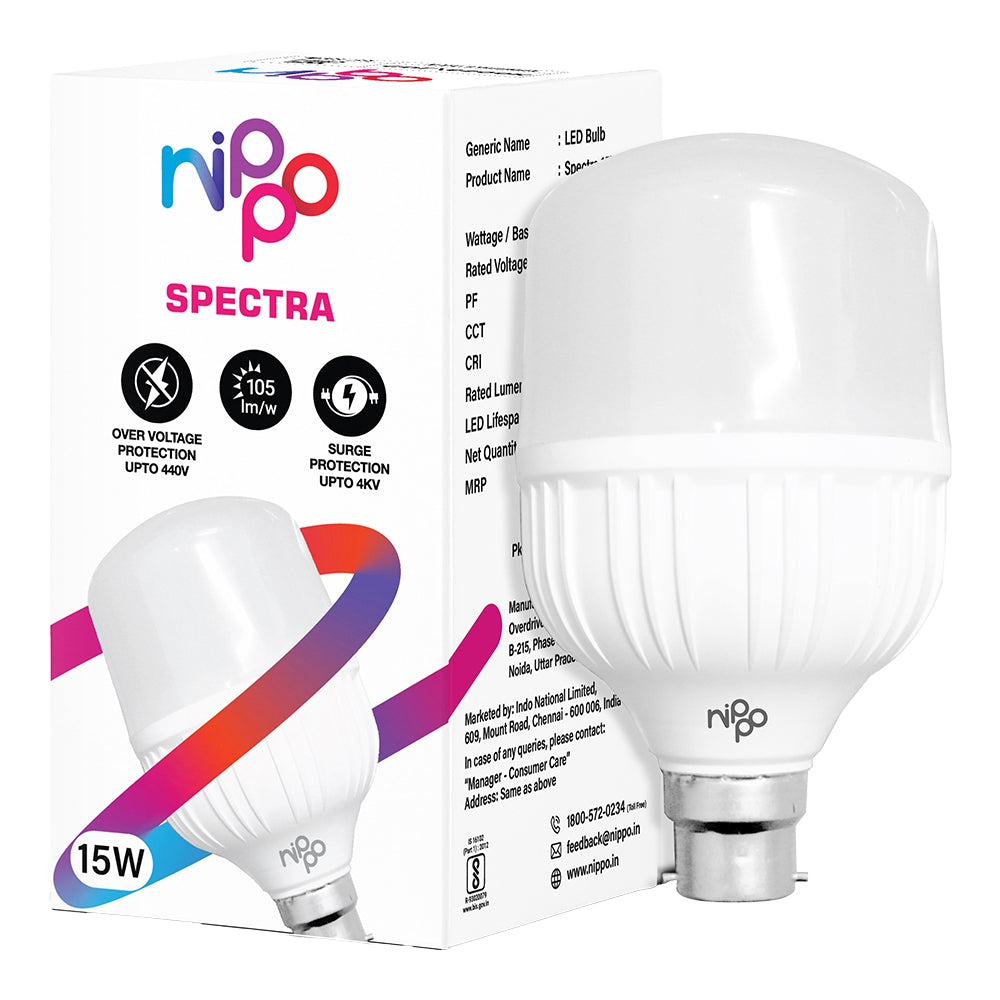 Nippo Spectra LED Bulb 15 W