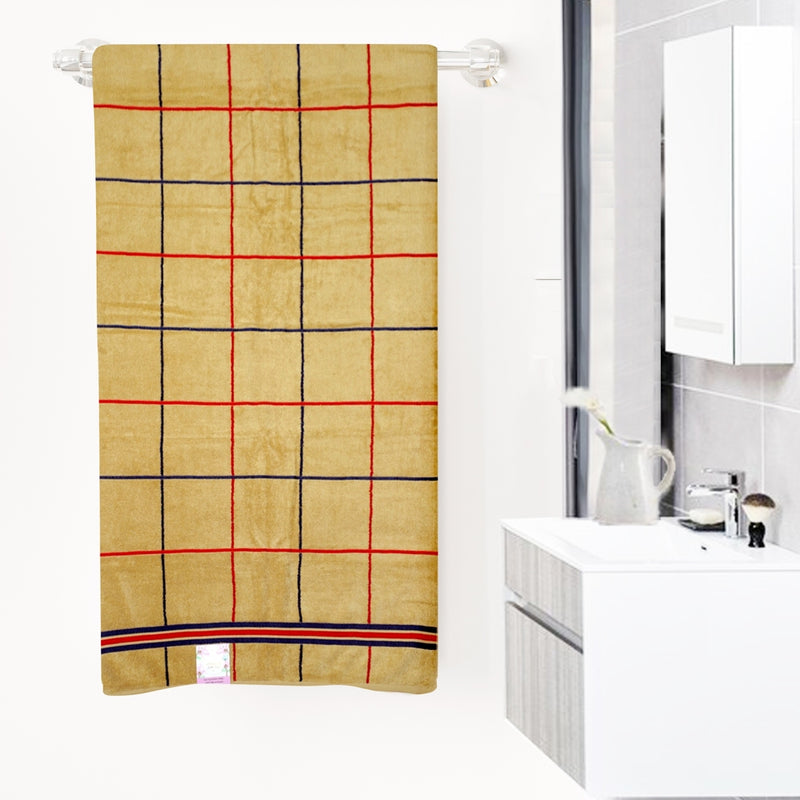 EW Zero Twist Bath Towel 380 GSM - Beige 70X140 cm