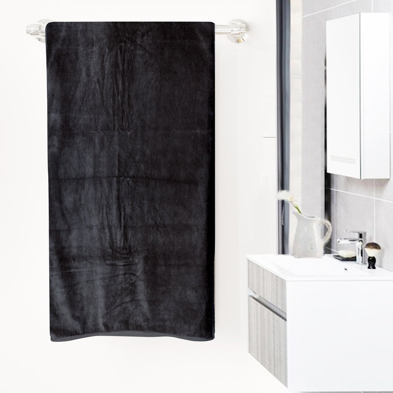 EW Bath Towel Combed Soft 440 GSM - Still Grey 70X140 cm