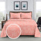 Success Cezer Double Bedsheet 190 TC - Autumn Sunset Blush Peach 224 x 244 cm