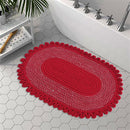 Elegant Weavers Panama Door Mat - Red 38x58 cm