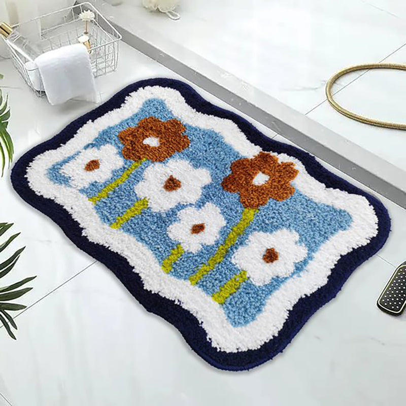 Elegant Weavers Peru Door Mat - Blue 40x60 cm