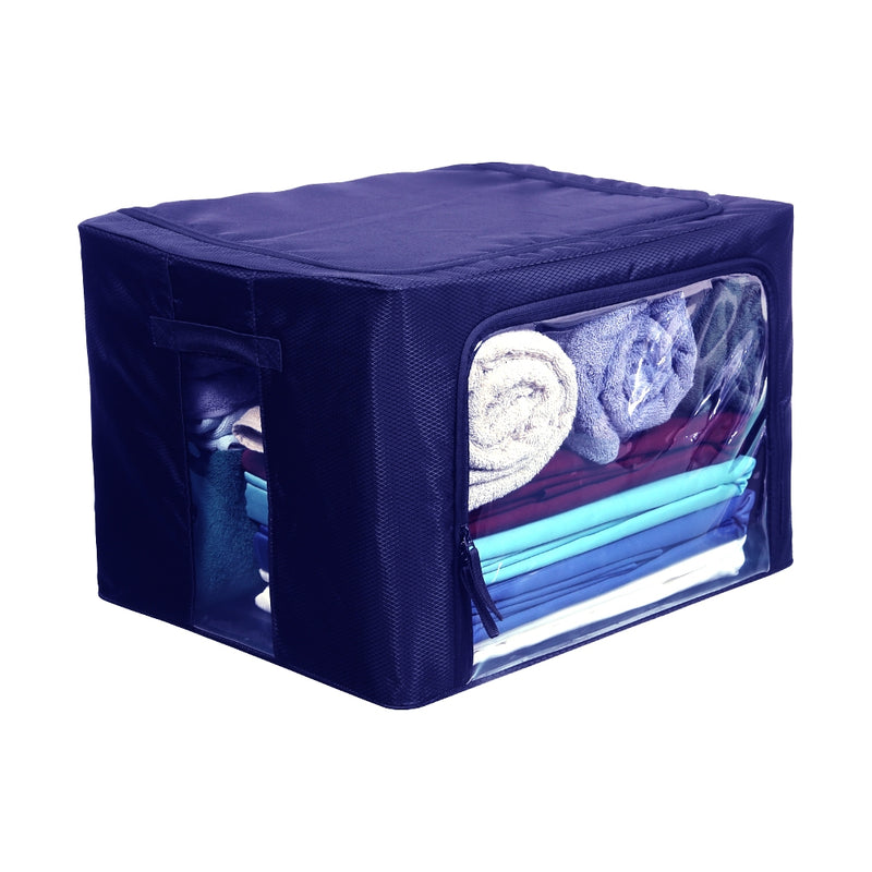 Ecosac Garment Storage Organiser - Navy Blue 49x39x33 cm