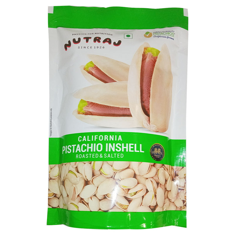 Nutraj Premium California Pistachios (Pista): 200 gms