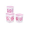 Joyo Kitchen Classic Square Container - Pink 3 Containers