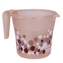 Ratan Plastic Frosty Mug (Brown) - 1 Litre 1 Unit