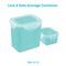 All Time Plastic Lock & Safe Storage Container-Mint Color Set of 2