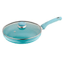 Kitchnstuff Ceramic Frying Pan with Lid - Teal Green 1 Unit