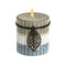 SE7EN Tri-Colored Perfumed Candle With Wooden Pendant-Multicolour 1 Unit