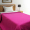 Raymond Home Siyona Solid Single Blanket 270 GSM - Dark Pink 220 x 160 cm