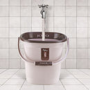 Joyo Better Home Square Linea Bucket (Brown) - 25 L 1 Unit