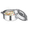 Milton Galaxia Insulated Stainless Steel Serving Casserole - Silver 2.45 Litres