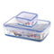 Joyo Plastic 4 Side Lock 2051 Lunch Box - 800 ml 2 Units