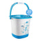 Joyo Better Printed Home Square Bucket - Blue 20 Litres