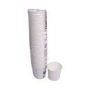 Disposable Plain Paper Glass 150 ml - 50 Pieces 1 Unit