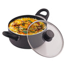 The Chef Story Non Stick Casserole with Glass Lid - 22 cm 1 Unit