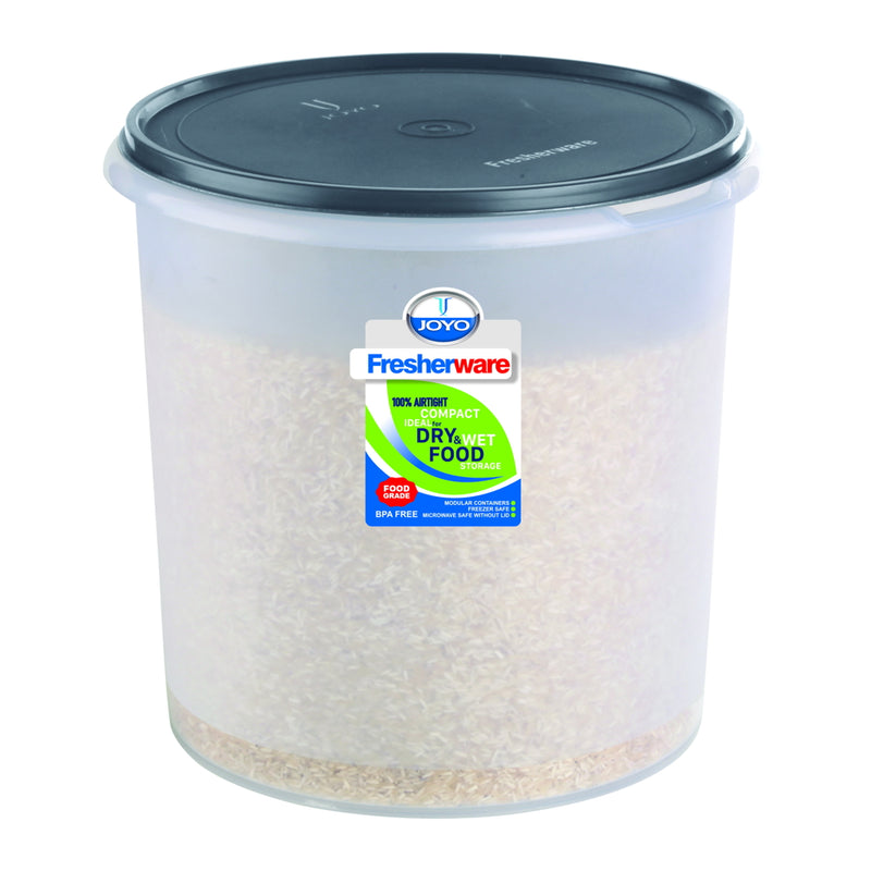 Joyo Plastic Fresherware Round Container 15 Litres