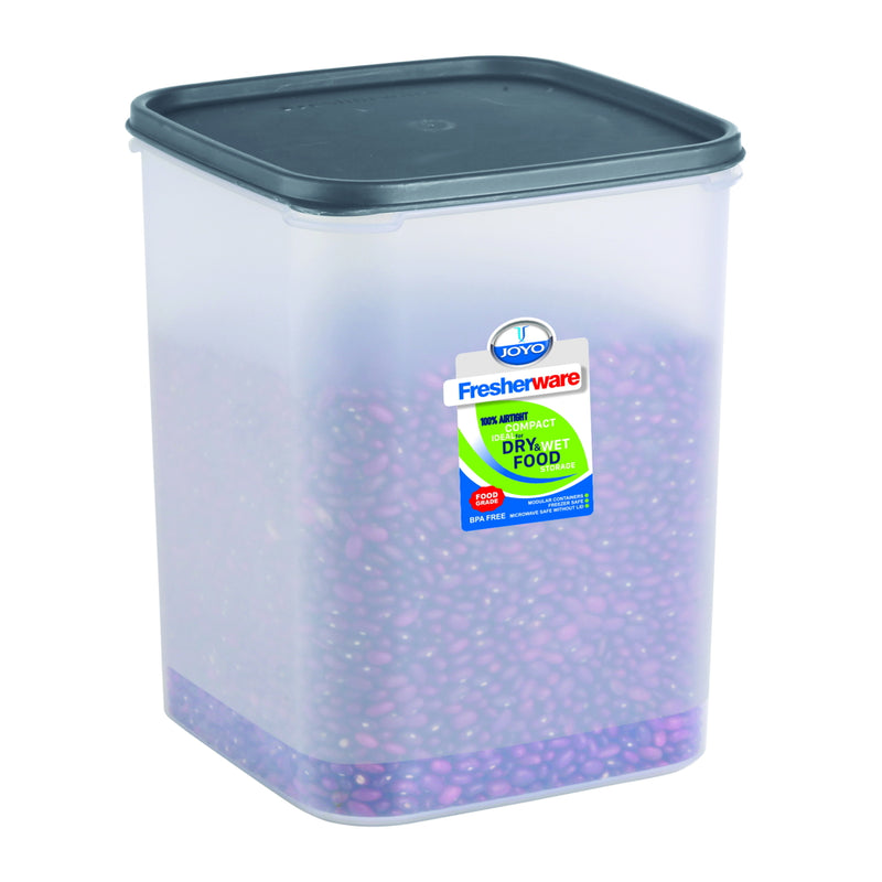 Joyo Plastic Fresherware Square Container 6 Litres