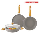 Anjali Styro Non Stick Cookware Set 3 Pieces