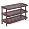 Nilkamal Plastic Multipurpose Rack03 - Maroon 1 Unit