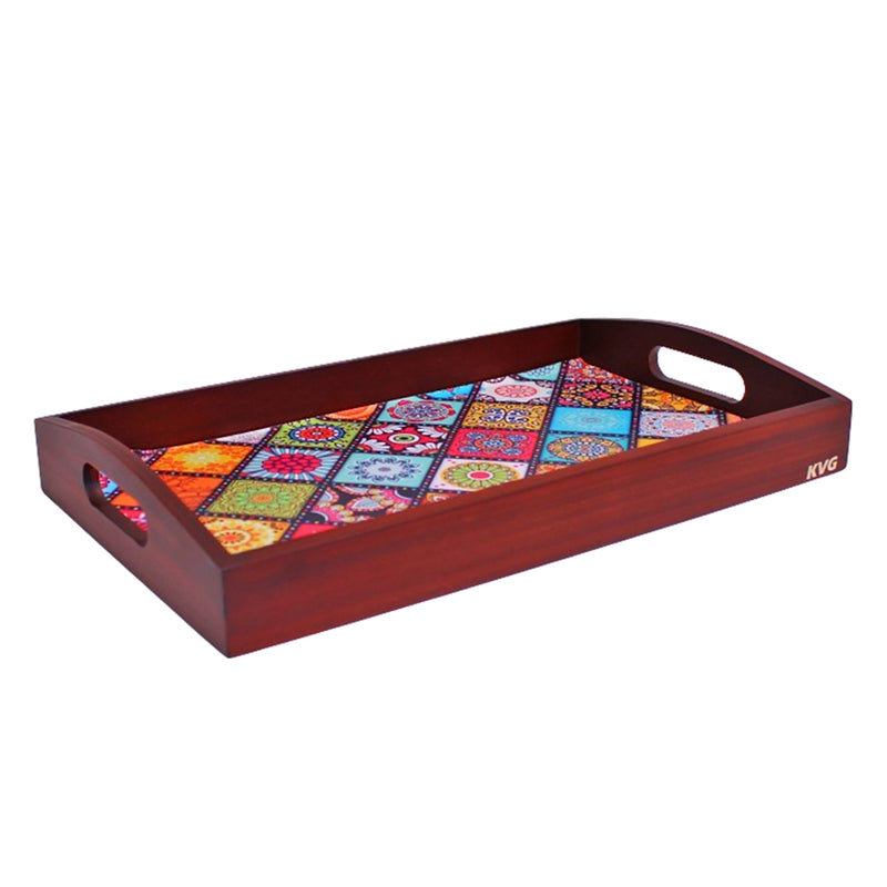 KVG Myra Wooden Serving Tray (3) 1 Unit