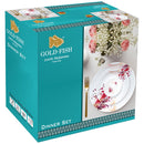 Gold Fish Melamine Dinner Set 16 Pieces