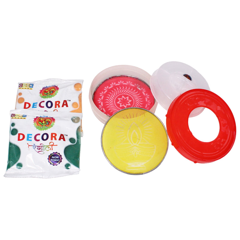 Cock Brand Decora Magic Rangoli Maker Set 1 Unit