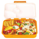 Nayasa Bento 4 - Compartment Lunch Box - Yellow 1 Unit