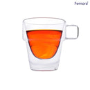 Femora Double Wall Glass Coffee Mug - 235 ml 1 Unit